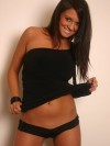 Brooke is back in her sexy black panties & top