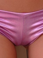 Missy in a tight little shiny bikini