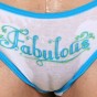Jenny shows off her wet panties