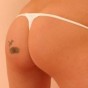 Madison shows off her tight teen ass in a tiny thong