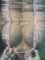 Kate underwater!