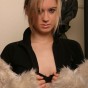 Free Porn Gallery Kristin gets outta her fur jacket...